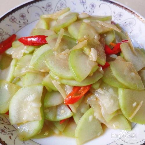 葫芦瓜能凉拌吃吗